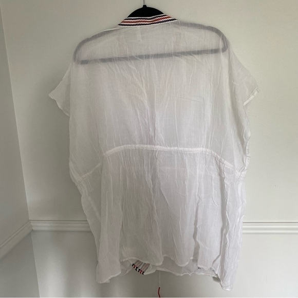 Club Monaco 100% Cotton Beach Tunic Swim Coverup - Picture 5 of 7